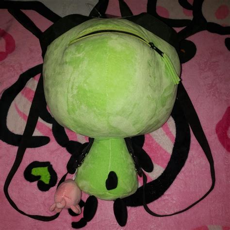Nickelodeon Hot Topic Invader Zim Gir Plush Backpack Depop