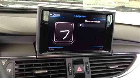 New Audi A6 Navigation Demo - YouTube