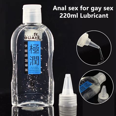 DUAI 220ML Anal Lubricant For Sex Water Based Lubricant Personal Gay