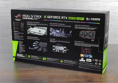 Обзор видеокарты Asus Rog Strix Geforce Rtx 2060 Super Oc Edition все супер Страница 1