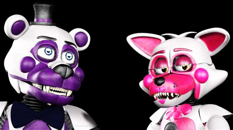 Funtime Freddy And Funtime Foxy Sfm Fnaf By Thesitcixd On Deviantart