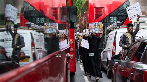 The Uk Is As Bad As America Londoners Mourn Floyd And Demand Justice