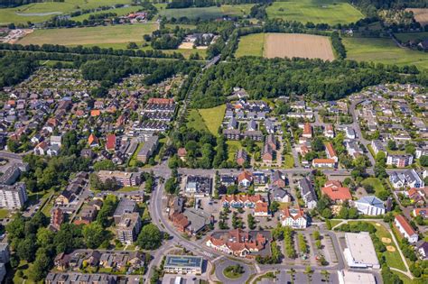 Luftbild Norddinker Wohngebiet Mischbebauung Der Mehr Und