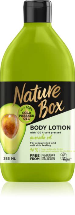 Nature Box Avocado Bodylotion Notino De