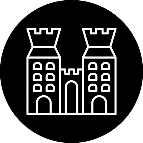 Fortress Vector Icon Style 22544228 Vector Art At Vecteezy