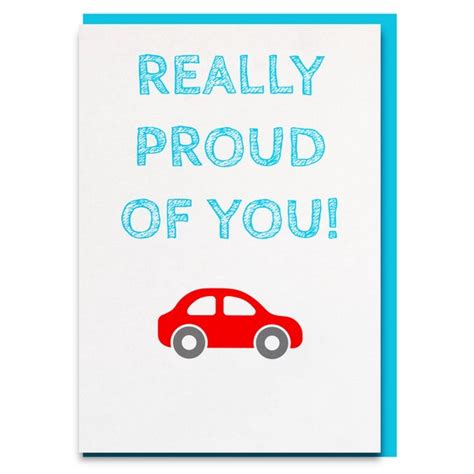 Passed Your Driving Test Card Passed Driving Test Card Etsy UK