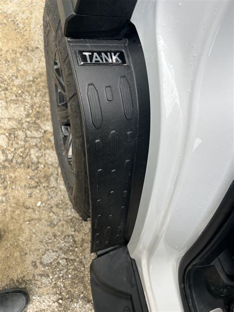 Задние подкрылки на Танк 300 — Tank 300, 2 л, 2023 года | тюнинг | DRIVE2