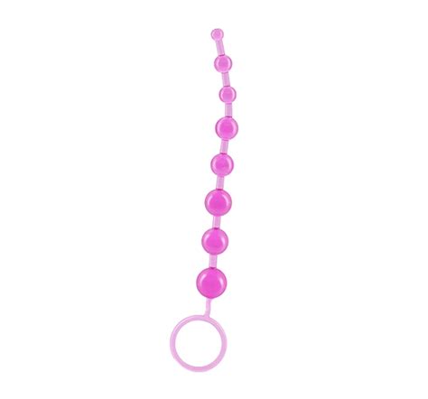 Boss Series Jelly Anal Beads Kulki Analne Pink Ezebra Pl