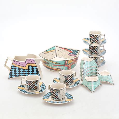 Dorothy Hafner Coffee Set Ceramic Pieces Flash Rosenthal