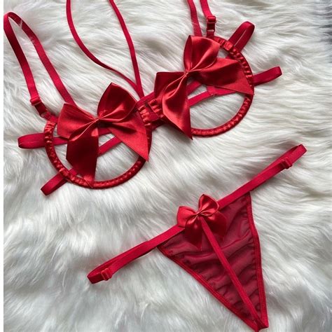 Conjunto De Lingerie Aro La O Suti Sem Bojo Escorrega O Pre O