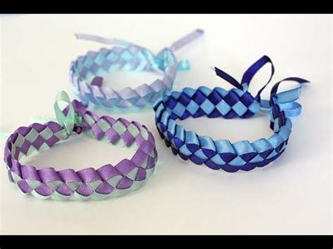 МК "Браслет из лент" - YouTube | Homemade jewelry, Embroidered ...