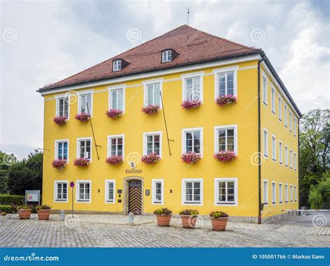 The Town Hall Bad Tolz Bavaria Germany Editorial Photo Image Of