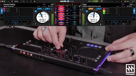 Korg Kaoss Dj Controller Having A Mix Youtube