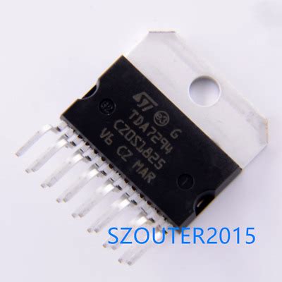 1PCS TDA7294 AUDIO AMPLIFIER ZIP 15 TDA7294V NEW EBay