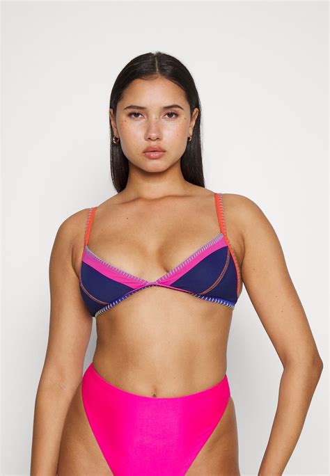 Banana Moon Taeko Teknicolo Top De Bikini Indigo Azul Zalando Es