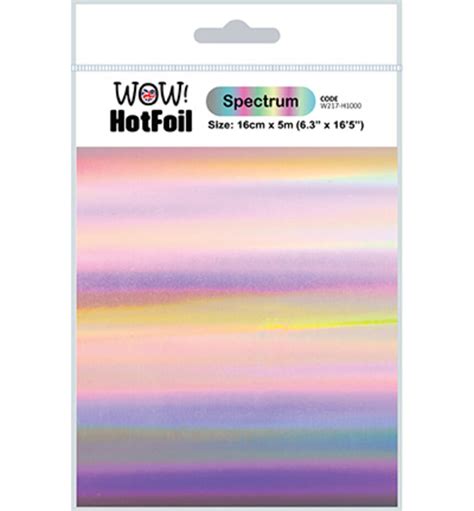 WOW Spectrum Hot Foil W H Paperpads Nl