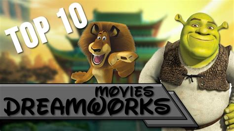 Top 10 Dreamworks Movies Youtube