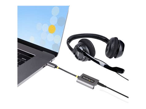 Startech.com USBC-AUDIO-SPLITTER Usb-c Headphone | Beach Audio