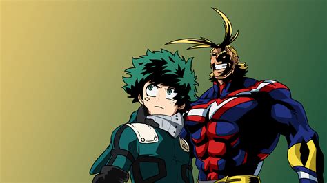 Deku and All Might Wallpapers - Top Free Deku and All Might Backgrounds ...