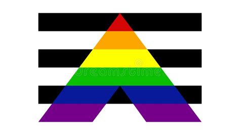 Bandeira Do Orgulho Dos Aliados Bandeira Da Comunidade Lgbt