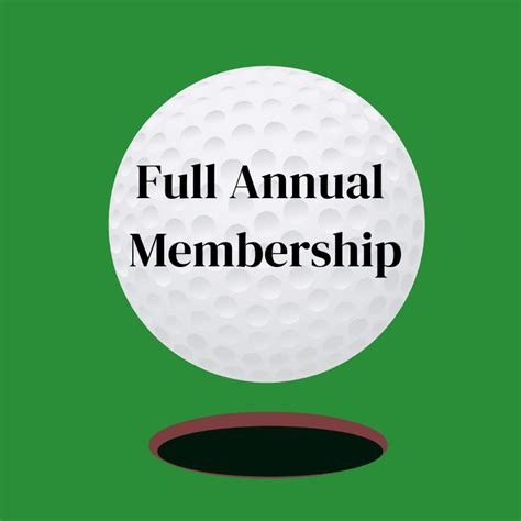 Full Annual Membership - Ventnor Golf Club