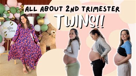 Twin Pregnancy Second Trimester Update What To Expect Weeks