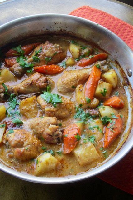 White Wine Chicken Stew Stew Recipes White