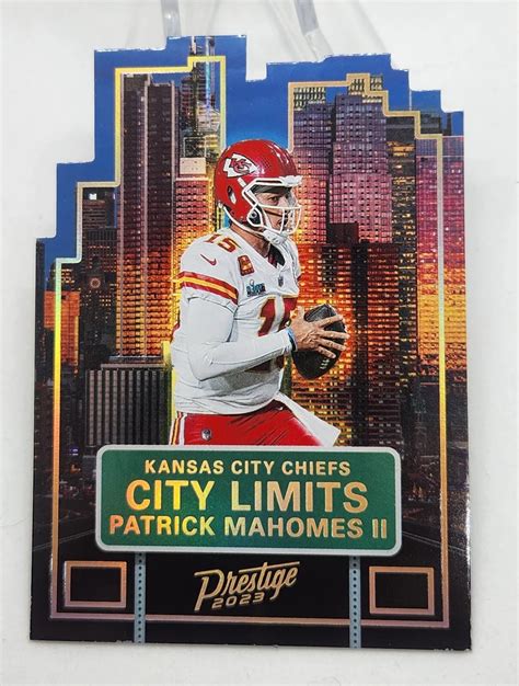 Patrick Mahomes II 2023 Prestige CL 8 City Limits SSP Price Guide