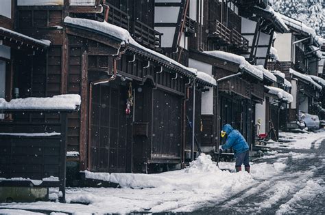 【写真】富山市越中八尾の雪景色2020vr北陸