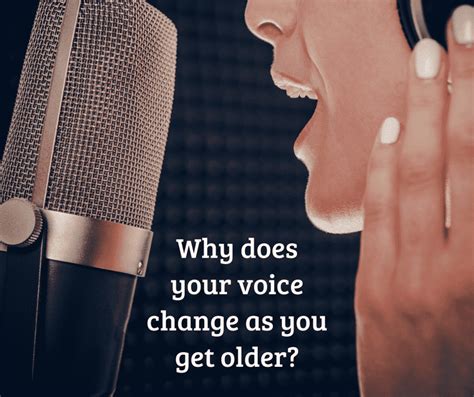 Why Does Your Voice Change As You Get Older Thumper Massager Inc Au