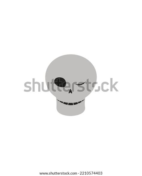 Human Skulls Isolated Vector Illustration Vector Stock Vector Royalty