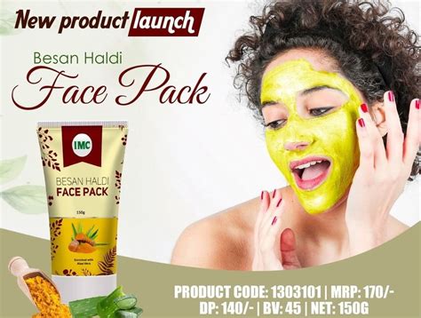 Imc Chandan Aloe Besan Haldi Face Pack Type Of Packaging Tube