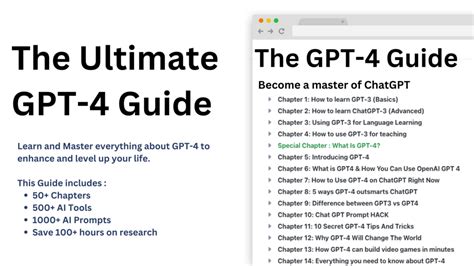 The Ultimate GPT-4 Guide