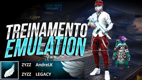 🔴free Fire Ao Vivo🔴💚treino Insano Emulador💚 💎rumo Aos 2k Youtube