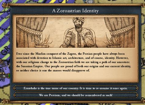Does Forming Eranshahr Prevent Zoroaustrians Achievement Also Should