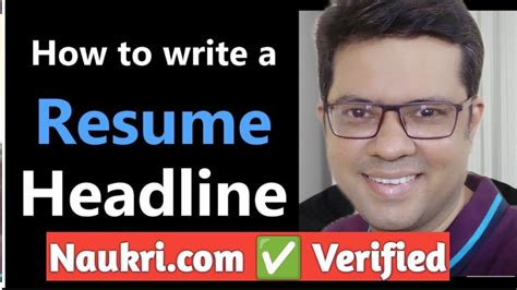 Resume Headline For Naukri Profile How Search Job Fast On Naukri