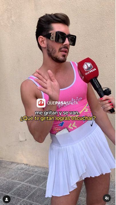 Fanático religioso le dice a un joven gay que se irá al infierno por usar falda y una camiseta