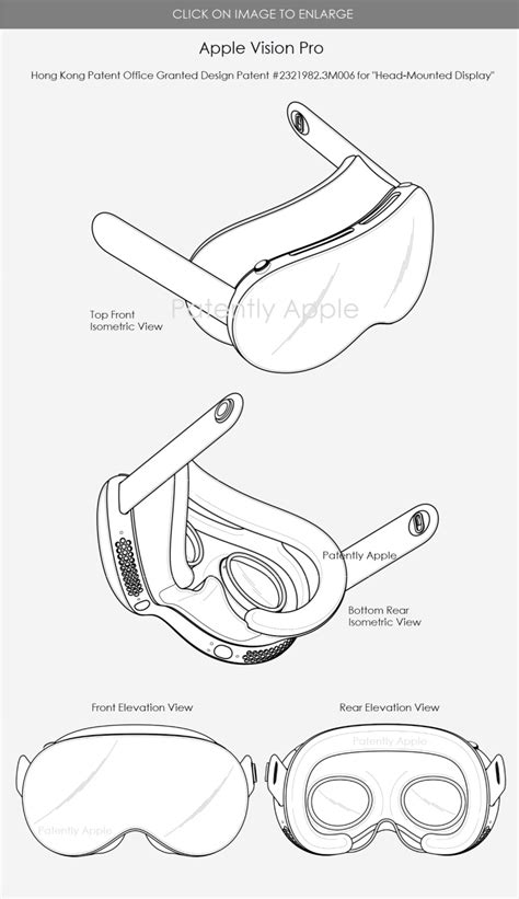 The Long Awaited Cad Based Design Patents For Apple Vision Pro Have