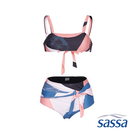 Sassa Highwaist Bikini Women S Fashion Swimwear Bikinis Swimsuits On Carousell