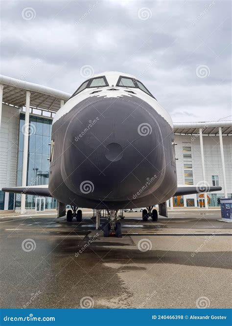 Museum in Sochi. Spaceship `Buran` Editorial Stock Photo - Image of ...