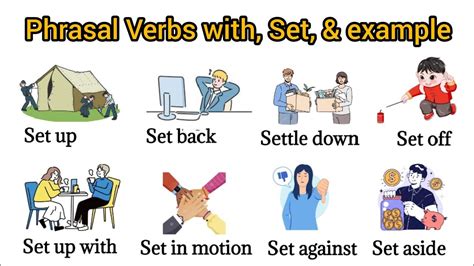 Phrasal Verbs For Everyday Life Phrasal Verbs English With Spirit