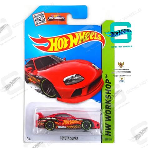 Hot Wheels Toyota Supra Greddy Merah Lazada Indonesia