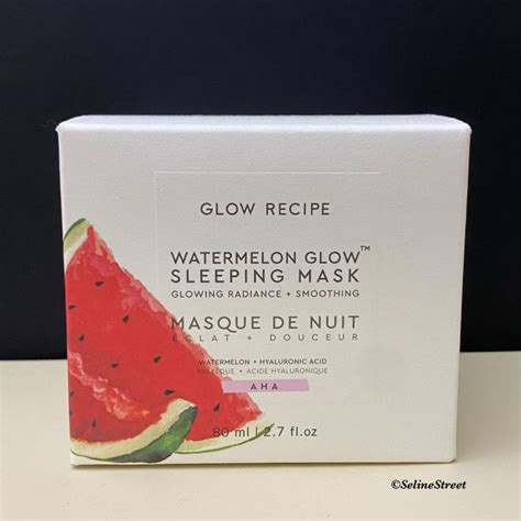 Glow Recipe Watermelon Glow Sleeping Mask 80ml Lazada Ph