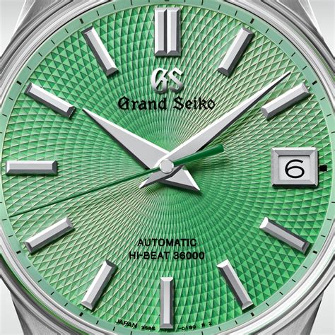 Grand Seiko Heritage 40mm Limited Edition Mens Watch Green SBGH335 | Mayors