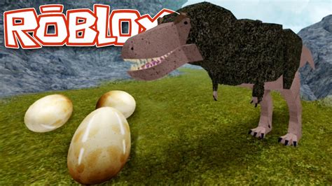 Trex And The Eggs Roblox Dinosaur Simulator Youtube