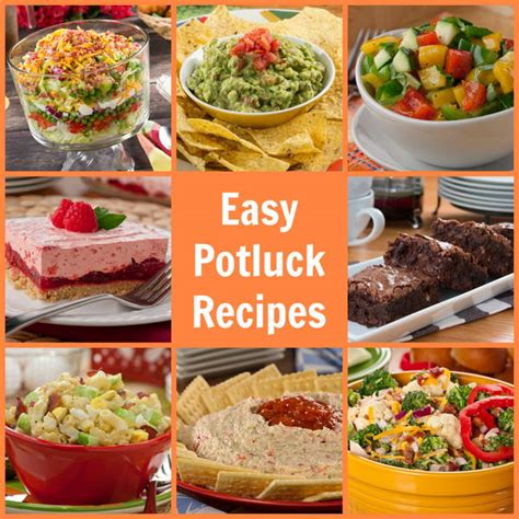 58 Easy Potluck Recipes Party Pleasers