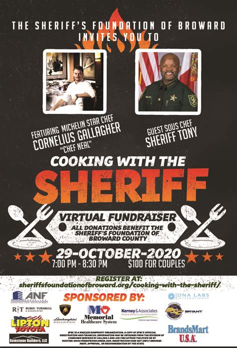 Sheriffflyer Sheriff S Foundation Of Broward County