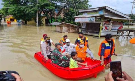 Jiwa Terdampak Banjir Di Enam Kecamatan Kabupaten Bekasi