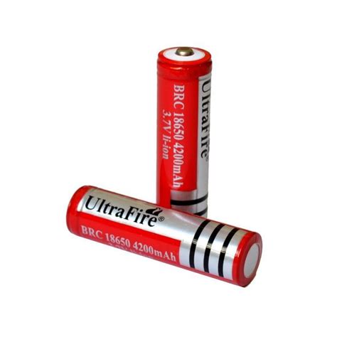 Bateria Ultrafire Brc 18650 3 7v Li Ion 4200mah Recargable Electronica Plett