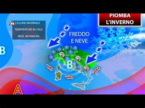 METEO FORTE PERTURBAZIONE CARICA DI NEVE CONFERMATA TEMPERATURE